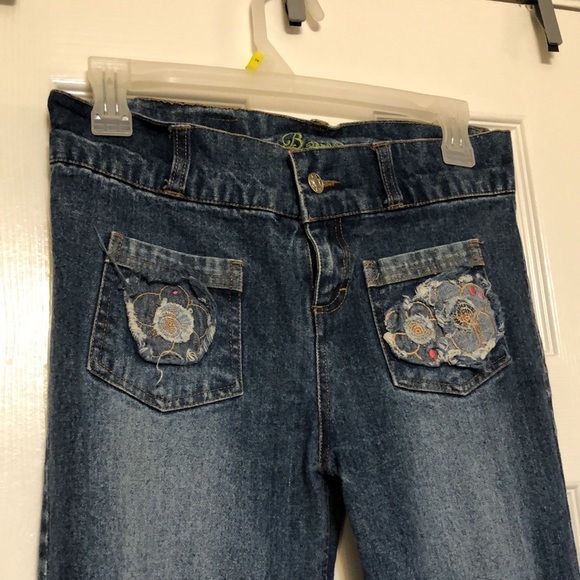 Banana USA embellished flare leg jeans - Picture 2 of 8